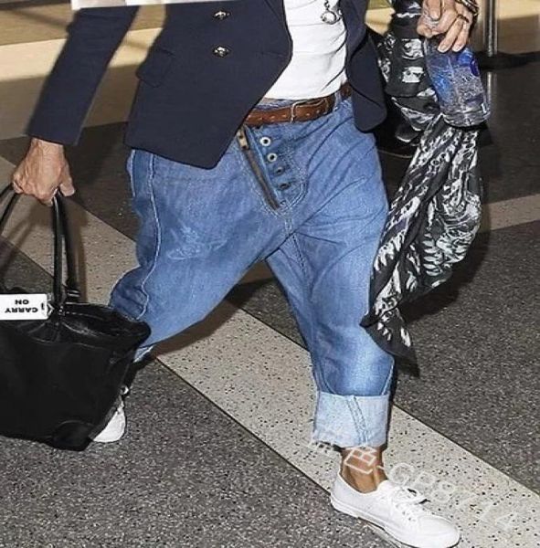 men039s jeans mens fashion style men zipper button beggar cropped pants man cowboys demin male asian size3616592, Blue
men039s jeans mens fashion style men zipper button beggar cropped pants man cowboys demin male asian size3616592, Blue