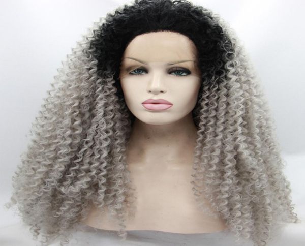 ombre afro kinky curly gray synthetic lace front wig glueless two tone natural blacksilver grey heat resistant hair women wigs4631630, Black
ombre afro kinky curly gray synthetic lace front wig glueless two tone natural blacksilver grey heat resistant hair women wigs4631630, Black
