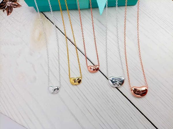 designer new tiffay s925 sterling silver bean necklace female acacia pendant lucky clavicle chain valentine's day gift
designer new tiffay s925 sterling silver bean necklace female acacia pendant lucky clavicle chain valentine's day gift