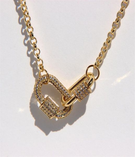 peri039sbox gold color double circle carabiner necklaces micro paving cz stone necklaces for women pin minimalist necklace 20123014856, Black
peri039sbox gold color double circle carabiner necklaces micro paving cz stone necklaces for women pin minimalist necklace 20123014856, Black