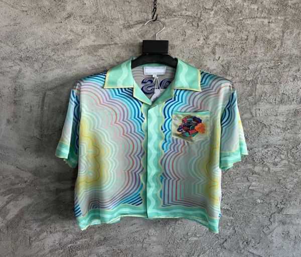 summer highend quality silk shortsleeved shirts us size fashionable shirt beautiful geometric wavy print design mens luxury ca4965800, White;black
summer highend quality silk shortsleeved shirts us size fashionable shirt beautiful geometric wavy print design mens luxury ca4965800, White;black