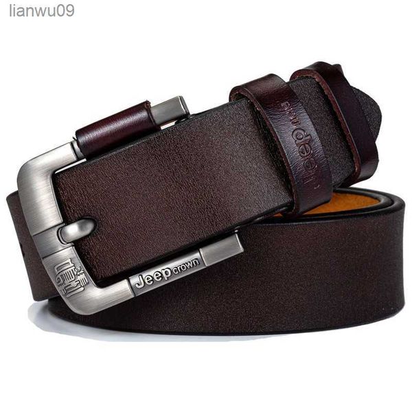 copper buckle belt for man genuine leather first layer pure cowhide casual business jeans pin buckle luxury and l230704, Black;brown
copper buckle belt for man genuine leather first layer pure cowhide casual business jeans pin buckle luxury and l230704, Black;brown