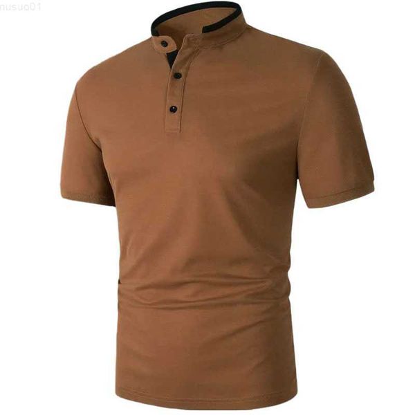 men's t-shirts vintage stand collar slim knitted polo shirt men casual pure color button elastic knit summer men's clothes leisur, White;black
men's t-shirts vintage stand collar slim knitted polo shirt men casual pure color button elastic knit summer men's clothes leisur, White;black