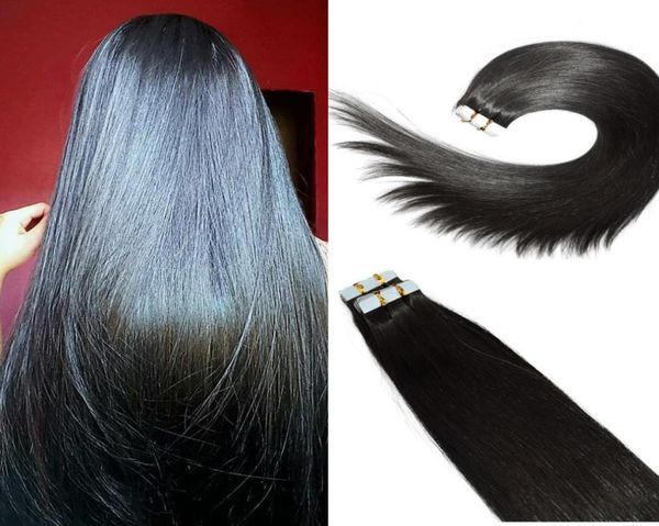 tape in human hair extensions 1b natural color remy human hair extensions silk straight 100g 40pcs3333072, Black
tape in human hair extensions 1b natural color remy human hair extensions silk straight 100g 40pcs3333072, Black