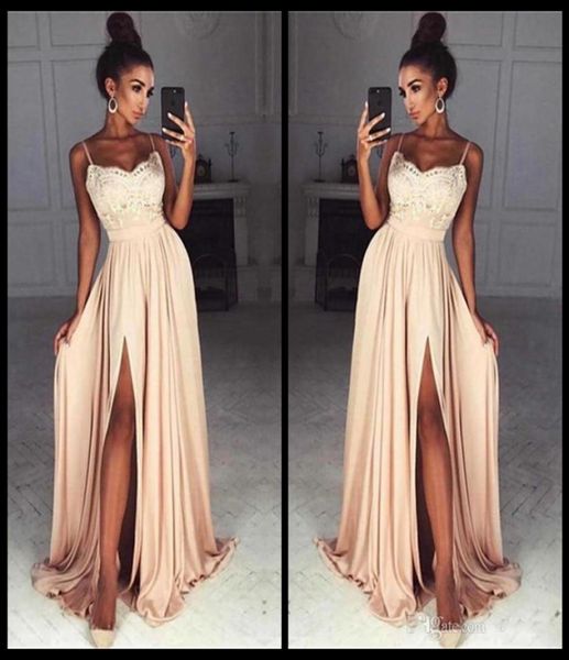 elegant chiffon prom dresses long spaghetti straps lace side split evening party dress custom made bridesmaid dress4904588, Black;red
elegant chiffon prom dresses long spaghetti straps lace side split evening party dress custom made bridesmaid dress4904588, Black;red
