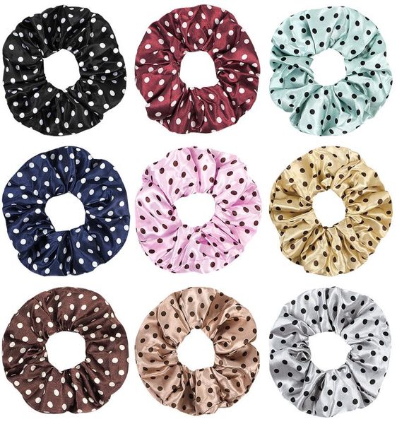 scrunchie stretch headband scrunchies women elegant polka dot satin elastic hair bands tie scrunchie ponytail holder hair accessor7652695, Slivery;white
scrunchie stretch headband scrunchies women elegant polka dot satin elastic hair bands tie scrunchie ponytail holder hair accessor7652695, Slivery;white
