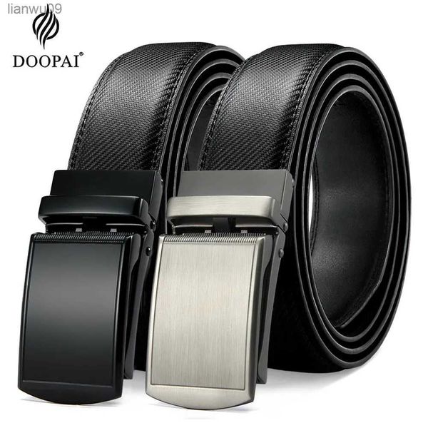 doopai belt for men leather belt automatic genuine leather fashion belts ratchet luxury belts men's trouser belt l230704, Black;brown
doopai belt for men leather belt automatic genuine leather fashion belts ratchet luxury belts men's trouser belt l230704, Black;brown