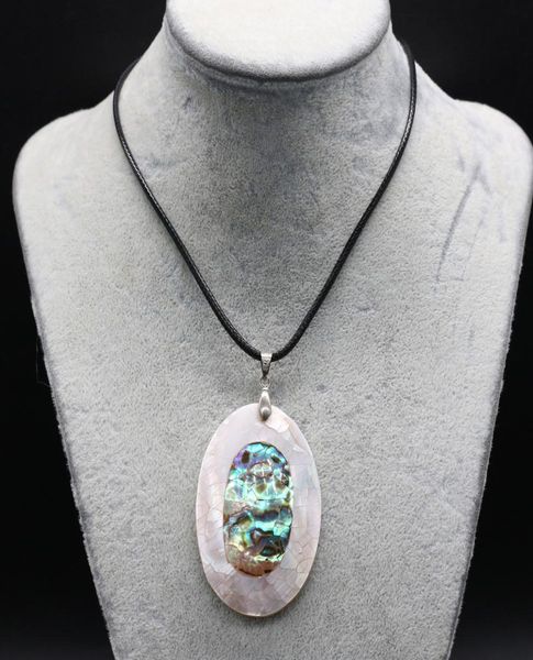 customizable necklace natural mother of pearl abalone shell pendant necklace egg shape jewelry leather rope chain ethnic style cha9502018, Silver
customizable necklace natural mother of pearl abalone shell pendant necklace egg shape jewelry leather rope chain ethnic style cha9502018, Silver