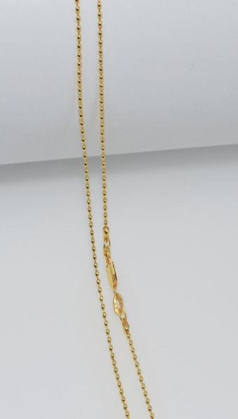 pendant necklaces 1pcs whole gold filled necklace fashion jewelry bead ball link chain 2mm 1630 inches9530681, Silver
pendant necklaces 1pcs whole gold filled necklace fashion jewelry bead ball link chain 2mm 1630 inches9530681, Silver