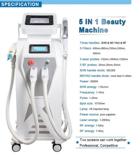 2020 new bouble screen 5 in 1 ipl elight hair removal laser ipl opt tattoo acnepigmentwrinklevascular removal skin rejuvenatio2049409, Black
2020 new bouble screen 5 in 1 ipl elight hair removal laser ipl opt tattoo acnepigmentwrinklevascular removal skin rejuvenatio2049409, Black