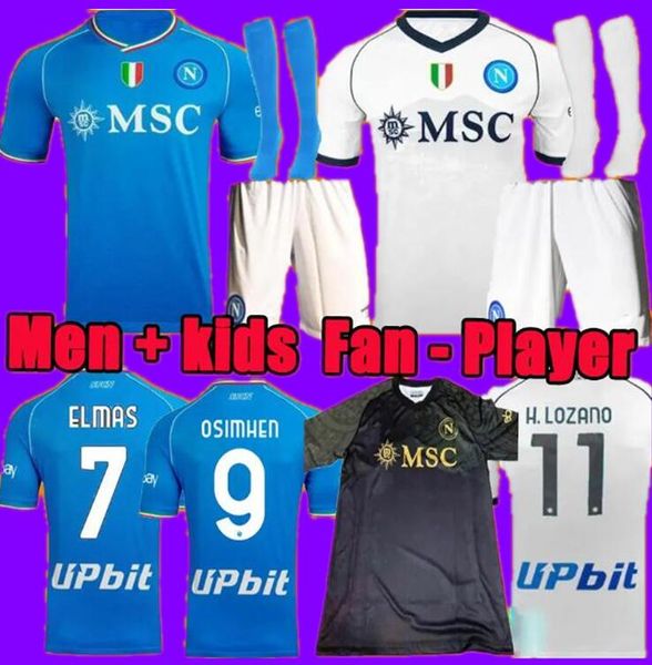 23 24 napoli soccer jerseys men kit kids sets maglia naples 2023 2024 kvaratskhelia zielinski maradona min jae football shirt christmas ssc, Black;yellow
23 24 napoli soccer jerseys men kit kids sets maglia naples 2023 2024 kvaratskhelia zielinski maradona min jae football shirt christmas ssc, Black;yellow
