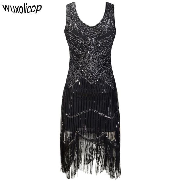 women party robe femme 1920s great gatsby flapper sequin fringe midi vestido summer art deco retro black dress q1904259859471, Black;pink
women party robe femme 1920s great gatsby flapper sequin fringe midi vestido summer art deco retro black dress q1904259859471, Black;pink