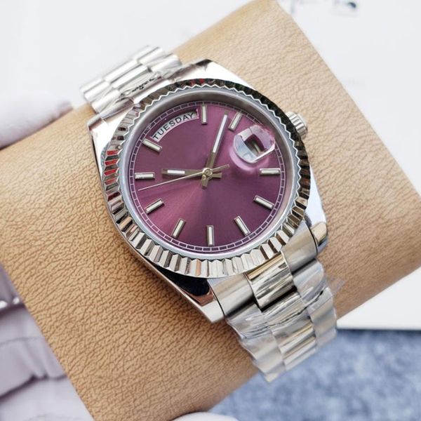 men's automatic mechanical watch 40mm 904l classic fashion all stainless steel swimming watch sapphire luminous watch montre de luxe, Slivery;brown
men's automatic mechanical watch 40mm 904l classic fashion all stainless steel swimming watch sapphire luminous watch montre de luxe, Slivery;brown