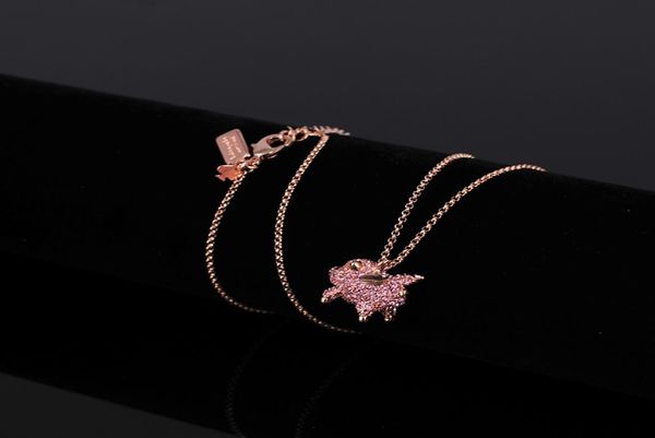new authentic imagination pave pig mini pendant necklace pink multi7057675, Silver
new authentic imagination pave pig mini pendant necklace pink multi7057675, Silver