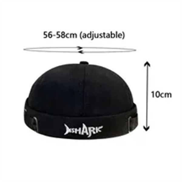 new brimless hats fashion shark shaped letter embroidery for men's women's cotton beanies street wear melon caps skullies beanie a, White;black
new brimless hats fashion shark shaped letter embroidery for men's women's cotton beanies street wear melon caps skullies beanie a, White;black