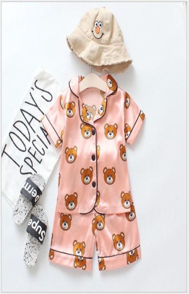 2022 new summer children039s pajamas sets boys girls cartoon bear home wear kids twopiece set shortsleeved suit child home cl3254110, Blue;red
2022 new summer children039s pajamas sets boys girls cartoon bear home wear kids twopiece set shortsleeved suit child home cl3254110, Blue;red