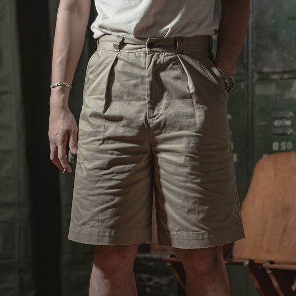 men's shorts bronson type 1956 usaf khaki 115oz twill vintage military men pants high rise 230715, White;black
men's shorts bronson type 1956 usaf khaki 115oz twill vintage military men pants high rise 230715, White;black