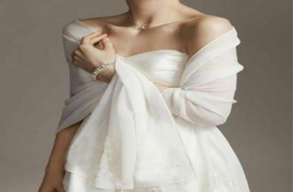 2019 chiffon bridal wrap wedding shawl scarf cover up long shrug for wedding wear 6695811, White
2019 chiffon bridal wrap wedding shawl scarf cover up long shrug for wedding wear 6695811, White