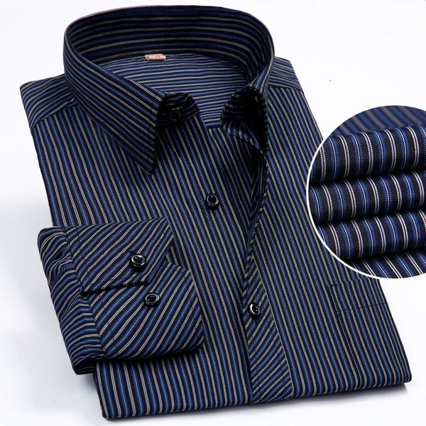 men's tracksuits classic striped solid color shirt large size 5xl 6xl 7xl 8xl white long sleeve clothes camisa masculina 230714, Gray
men's tracksuits classic striped solid color shirt large size 5xl 6xl 7xl 8xl white long sleeve clothes camisa masculina 230714, Gray