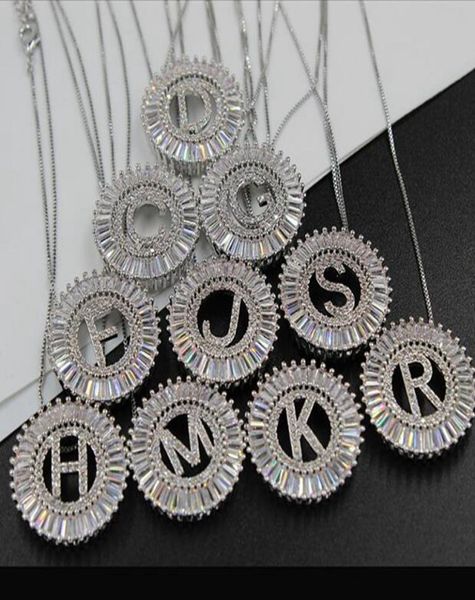 copper round zircon 26 letters initial letter necklace charm tibetan silver name square rhinestones women girls choker pendant 075407
copper round zircon 26 letters initial letter necklace charm tibetan silver name square rhinestones women girls choker pendant 075407