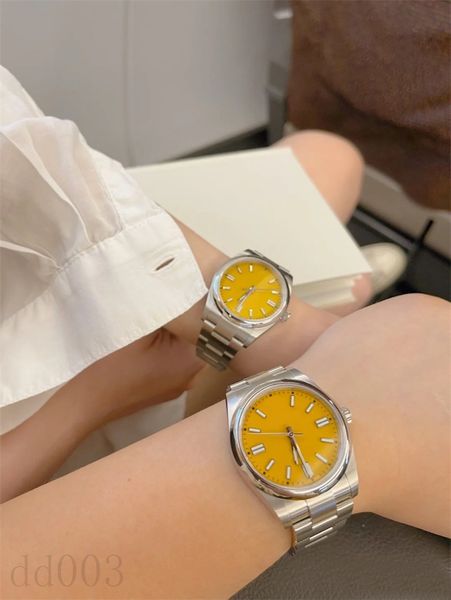 fashion reloj 41mm wristwatches mens automatic stainless steel strap flexible yellow black white dial lady luxury watches designer trendy gm, Slivery;brown
fashion reloj 41mm wristwatches mens automatic stainless steel strap flexible yellow black white dial lady luxury watches designer trendy gm, Slivery;brown