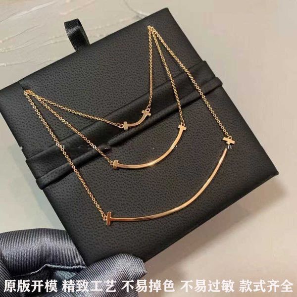internet celebrity tiffayffay smile necklace 925 sterling silver plated with 18k gold full diamond smooth smiling face pendant net red colla, Black
internet celebrity tiffayffay smile necklace 925 sterling silver plated with 18k gold full diamond smooth smiling face pendant net red colla, Black
