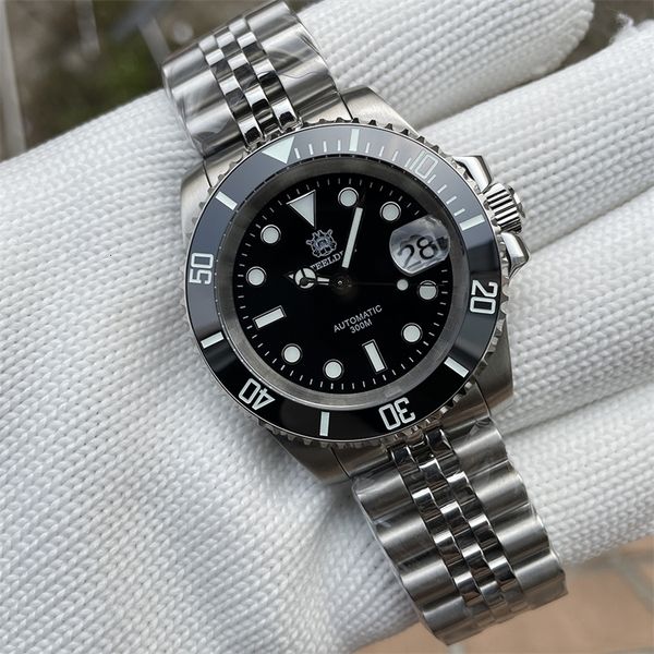 other watches steeldive sd1953 v1 luxury water ghost calendar magnifier nh35 mechanical movement swiss super luminous 30bar waterproof watch, Slivery;black
other watches steeldive sd1953 v1 luxury water ghost calendar magnifier nh35 mechanical movement swiss super luminous 30bar waterproof watch, Slivery;black