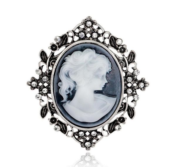 new arrival antique gold silver color vintage brooch pins crystal jewelry queen cameo brooches rhinestone for women christmas gif2778977, Gray
new arrival antique gold silver color vintage brooch pins crystal jewelry queen cameo brooches rhinestone for women christmas gif2778977, Gray