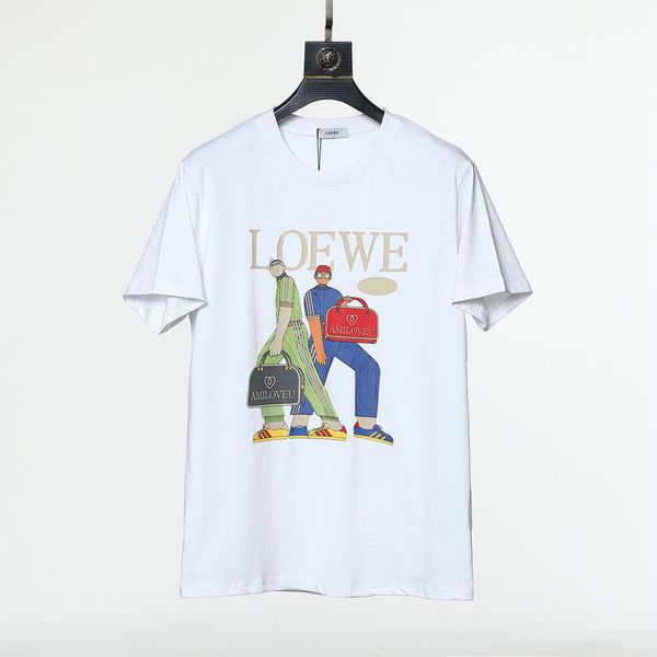 2023 summer cartoon letter pr3nt men's casual t-shirts crew neck short-sleeve breathable fashion men's tees fb044, White;black
2023 summer cartoon letter pr3nt men's casual t-shirts crew neck short-sleeve breathable fashion men's tees fb044, White;black