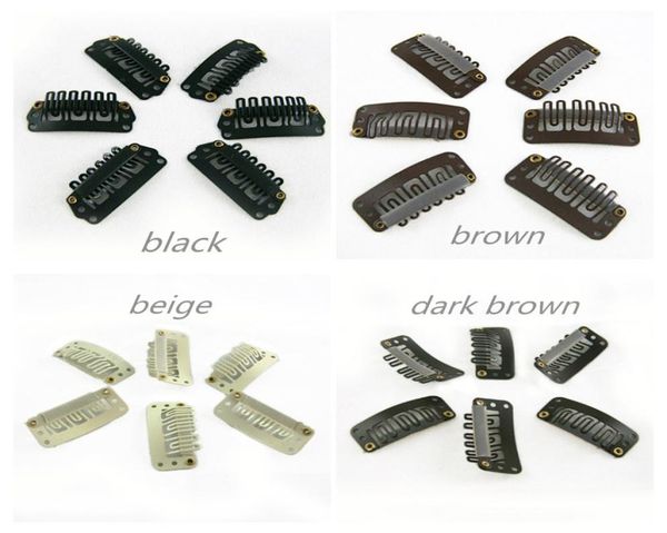 32cm hair clips u tip snap for hair extensions weft wigs hair accessories 32mm 4 colors available100pcslot7576359, Black;brown
32cm hair clips u tip snap for hair extensions weft wigs hair accessories 32mm 4 colors available100pcslot7576359, Black;brown