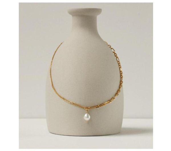 pendant necklaces simple natural real pearl necklace women fashion wild light luxury vintage baroque style short chain mix and mat8003921, Silver
pendant necklaces simple natural real pearl necklace women fashion wild light luxury vintage baroque style short chain mix and mat8003921, Silver
