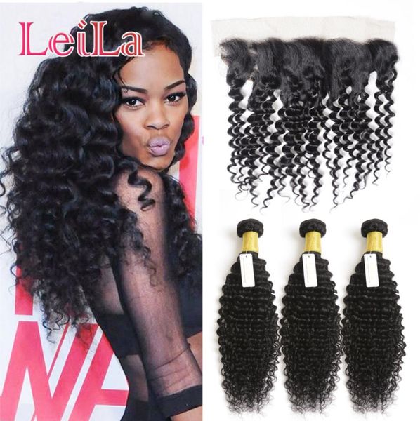 virgin human hair extensions indian 3 bundles with 13 x 4 lace frontal hair weaves deep wave curly hair bundles with frontal 4 pie2955399, Black;brown
virgin human hair extensions indian 3 bundles with 13 x 4 lace frontal hair weaves deep wave curly hair bundles with frontal 4 pie2955399, Black;brown