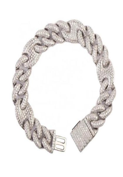 hiphop jewelry pig nose style 15mm width cuban chain 925 silver vvs moissanite diamond bracelet5024849, Golden;silver
hiphop jewelry pig nose style 15mm width cuban chain 925 silver vvs moissanite diamond bracelet5024849, Golden;silver