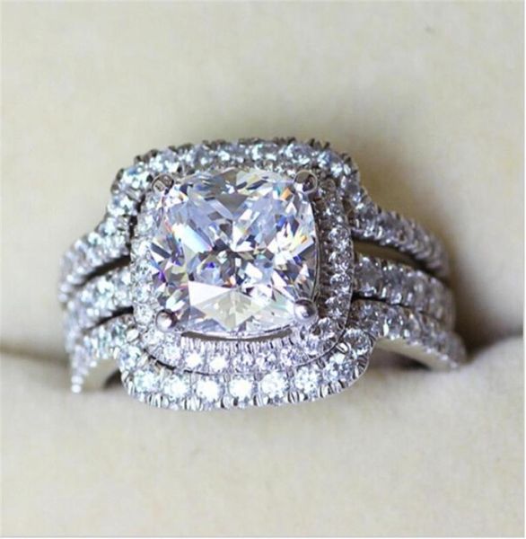 wedding rings fashion 3pcs crystal engagement ring set luxury stacking for women silver color party jewelry bridesmaid gift5813524, Slivery;golden
wedding rings fashion 3pcs crystal engagement ring set luxury stacking for women silver color party jewelry bridesmaid gift5813524, Slivery;golden