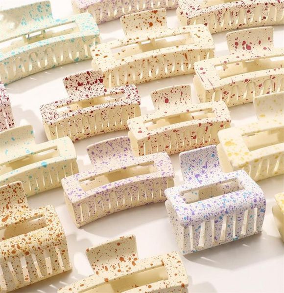 yamog women ice cream color frosted square hair clamps hollow out three size ponytail scrunchies hair claw clips lady plastic allo1236948, Slivery;golden
yamog women ice cream color frosted square hair clamps hollow out three size ponytail scrunchies hair claw clips lady plastic allo1236948, Slivery;golden