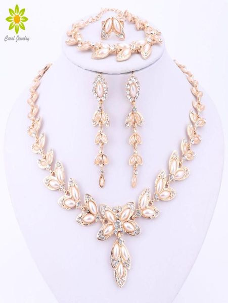 simulated pearl jewelry sets for women pendant african beads crystal necklace earrings ring bracelet fine accessories9621173, Slivery;golden
simulated pearl jewelry sets for women pendant african beads crystal necklace earrings ring bracelet fine accessories9621173, Slivery;golden