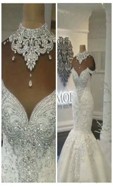 luxurious dubai arabic mermaid wedding dresses beading crystals court train plus size wedding bridal gowns custom ba82744401159, White
luxurious dubai arabic mermaid wedding dresses beading crystals court train plus size wedding bridal gowns custom ba82744401159, White
