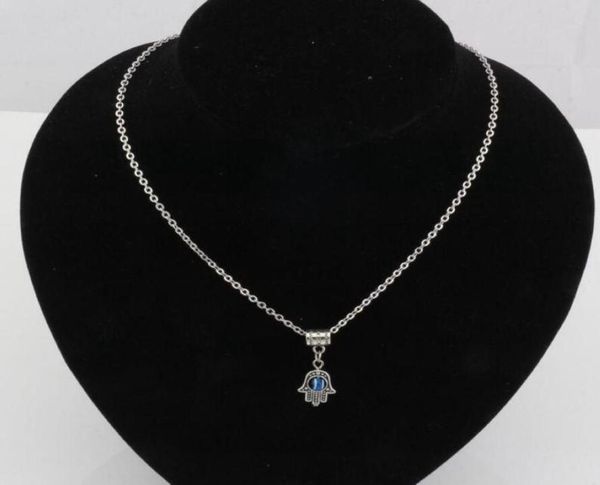 20pcs fatima hamsa hand turkish blue evil eye charm pendant necklace for men ms jewelry fashion accessories1387663, Silver
20pcs fatima hamsa hand turkish blue evil eye charm pendant necklace for men ms jewelry fashion accessories1387663, Silver