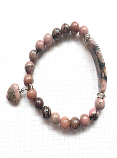 sn0862 8 mm natural rhodonite pendant bracelet for women new arrival design gem stone yoga bracelet trendy balance jewelry7342225, Black
sn0862 8 mm natural rhodonite pendant bracelet for women new arrival design gem stone yoga bracelet trendy balance jewelry7342225, Black