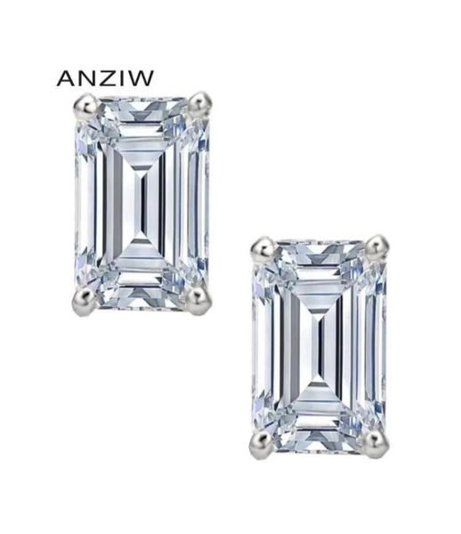 stud ainuoshi fashion 925 sterling silver emerald cut cz earrings earring women wedding party jewery gift6055357, Golden;silver
stud ainuoshi fashion 925 sterling silver emerald cut cz earrings earring women wedding party jewery gift6055357, Golden;silver