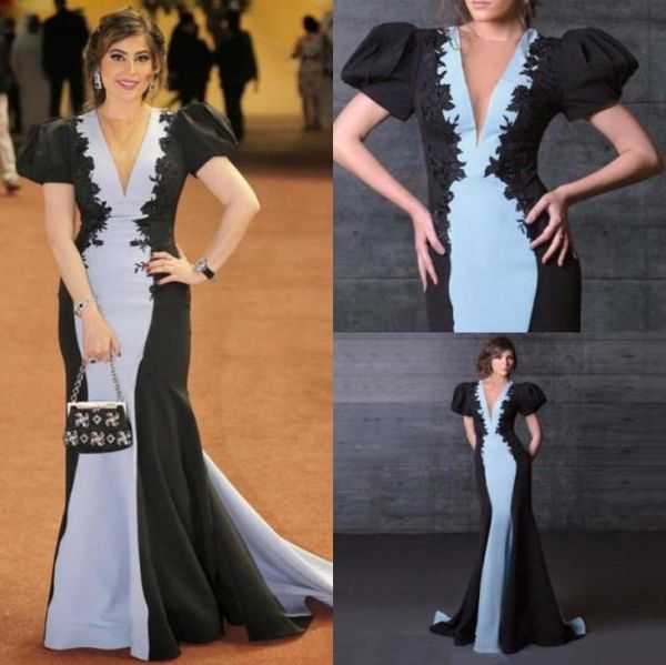 elegant mermaid evening dresses black appliqued puff sleeves cocktail party gowns real image custom made formal prom dresses6624491, Black;red
elegant mermaid evening dresses black appliqued puff sleeves cocktail party gowns real image custom made formal prom dresses6624491, Black;red