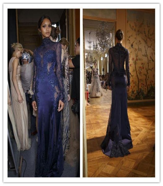 2020 new zuhair murad high neck lace formal evening dresses long sleeve seethrough beads appliques prom celebrity gowns custom na3101394, Black;red
2020 new zuhair murad high neck lace formal evening dresses long sleeve seethrough beads appliques prom celebrity gowns custom na3101394, Black;red