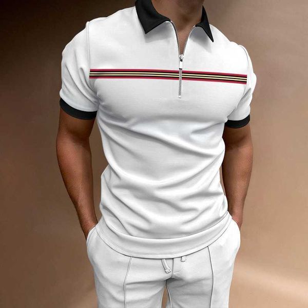 men's t-shirts fashion striped printing patchwork lapel polo shirt men 2023 summer casual short sleeve zipper polos clothing men's, White;black
men's t-shirts fashion striped printing patchwork lapel polo shirt men 2023 summer casual short sleeve zipper polos clothing men's, White;black