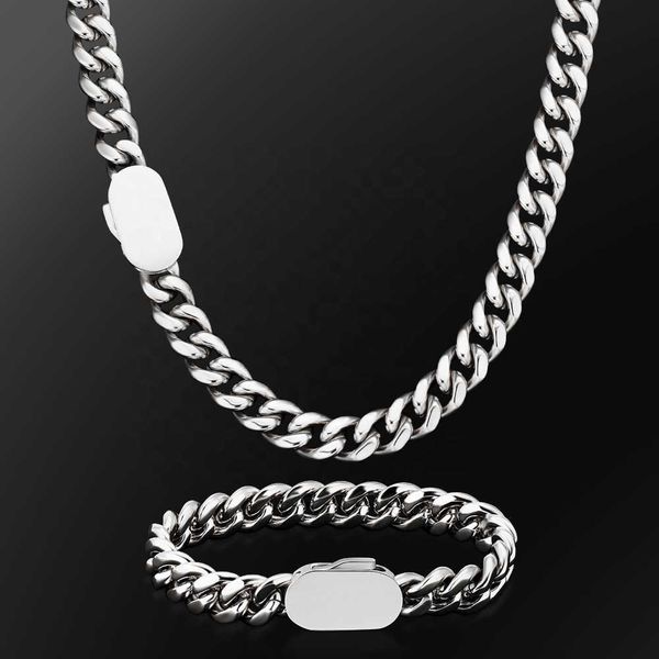 krkc hip hop custom 316l stainless steel pvd 18k gold plated miami cuban link chain bracelet necklace for men, Silver
krkc hip hop custom 316l stainless steel pvd 18k gold plated miami cuban link chain bracelet necklace for men, Silver