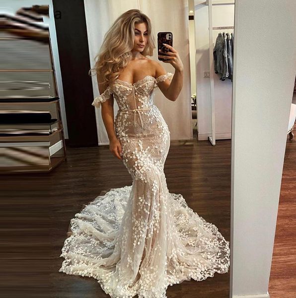 mermaid wedding dresses lace appliques off the shoulder sweetheart neck sweep train tulle bridal gowns4306795, White
mermaid wedding dresses lace appliques off the shoulder sweetheart neck sweep train tulle bridal gowns4306795, White
