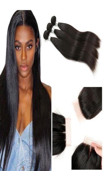 straight virgin hair 3 bundles with 44 lace closure 9a brazilian human hair weave bundles with silk base closure middlethre9783870, Black
straight virgin hair 3 bundles with 44 lace closure 9a brazilian human hair weave bundles with silk base closure middlethre9783870, Black
