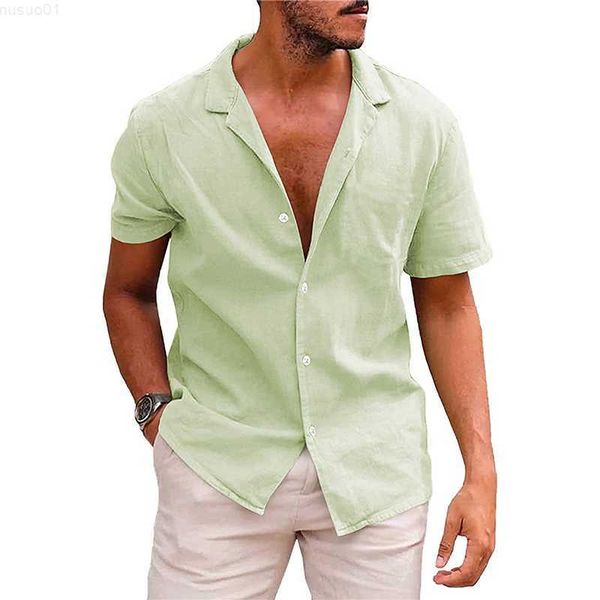 men's casual shirts cotton linen shirts for men summer short sleeve pure color loose casual shirt clothes mens leisure button turn-down, White;black
men's casual shirts cotton linen shirts for men summer short sleeve pure color loose casual shirt clothes mens leisure button turn-down, White;black