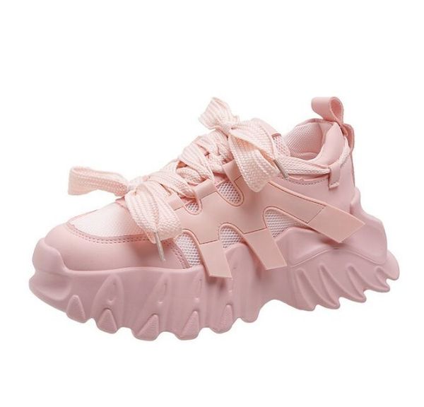 women shoes platform outdoor walking female wild mesh breathable increased casual sports shoes for women dad shoes, Black
women shoes platform outdoor walking female wild mesh breathable increased casual sports shoes for women dad shoes, Black