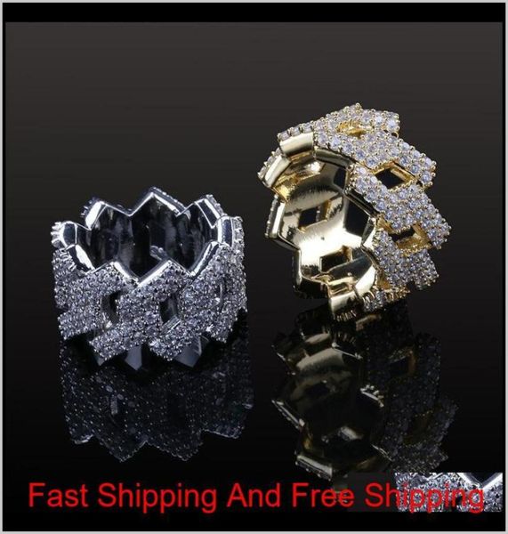 with side stones luxury designer iced out full diamond 18k gold plated mens ring jewelry hip hop jewelry ouram nxaup5014099, Silver
with side stones luxury designer iced out full diamond 18k gold plated mens ring jewelry hip hop jewelry ouram nxaup5014099, Silver