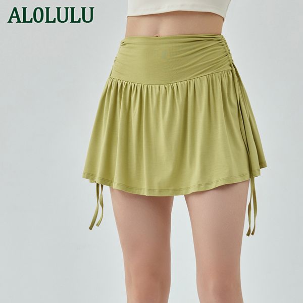 al0lulu yoga drawstring high waist sports short skirt women's fitness tennis skirt running yoga shorts
al0lulu yoga drawstring high waist sports short skirt women's fitness tennis skirt running yoga shorts